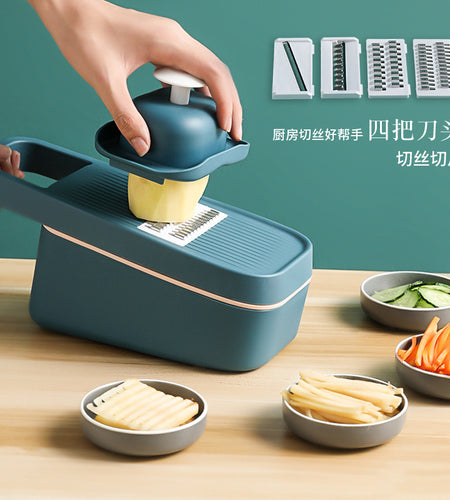 ENCLOSED VEGETABLE CUTTER