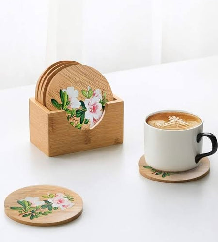 Natural bamboo tableware mat
