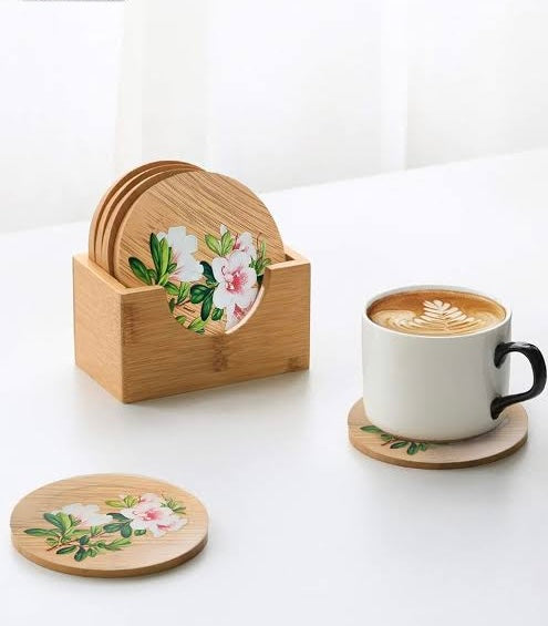 Natural bamboo tableware mat