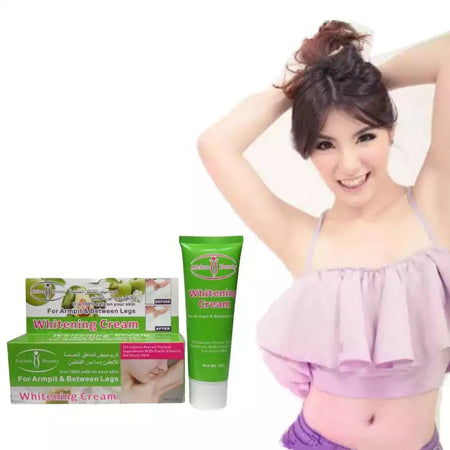 Natural Fruit Extract Armpit Whitening Cream 100% Safe Formula Armpit Whitening Cream Legs Knee Exfoliating Private Parts Care
