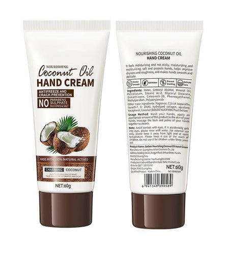 SADOER Coconut Oil hand cream 60g