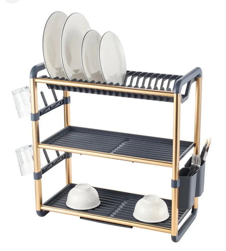 3 LAYERS DISH DRAINER