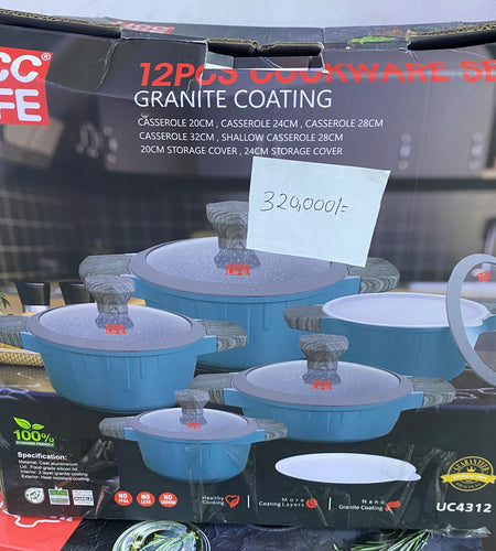 10pcs GRANITE COOKWARE SET