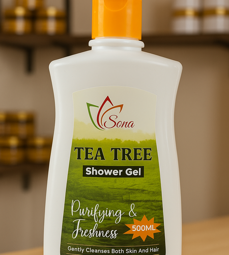 SONA TEA TREE SHOWER GEL 500ml