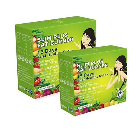 SLIM PLUS FAT BURNER 15 days fast healthy detox