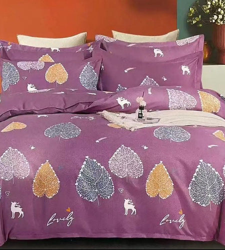 Mashuka ya bero king size 8 kwa 9, shuka mbili foronya nne (no duvet cover)