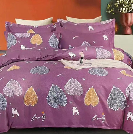Mashuka ya bero king size 8 kwa 9, shuka mbili foronya nne (no duvet cover)