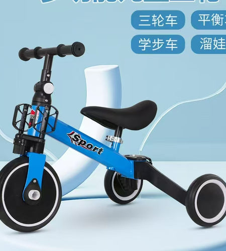 BICYCLE AND BABY STROLLER