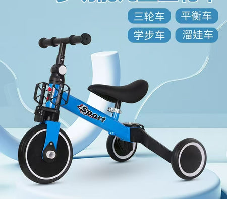 BICYCLE AND BABY STROLLER