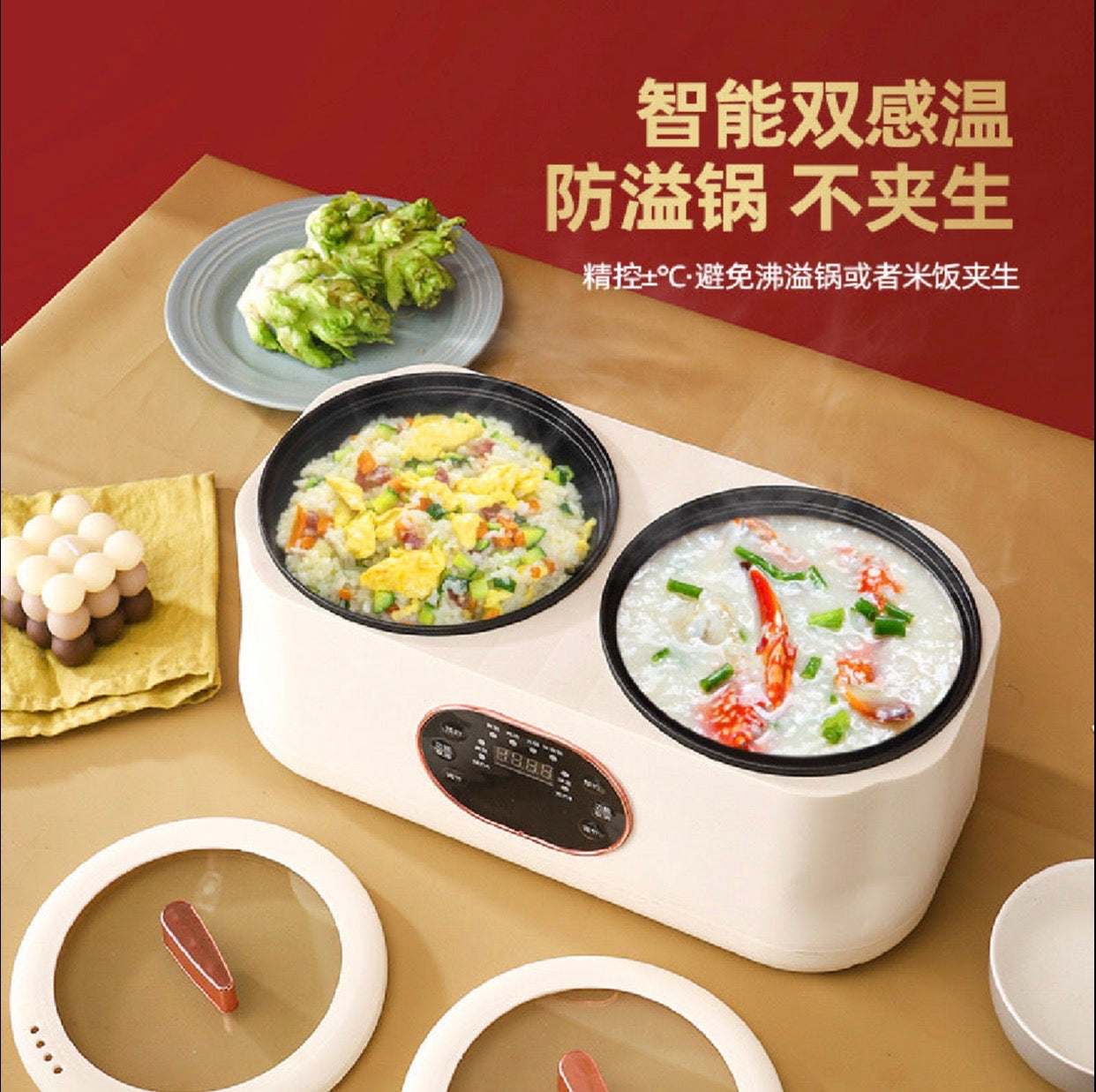 2in1 ELECTRIC COOKING POT