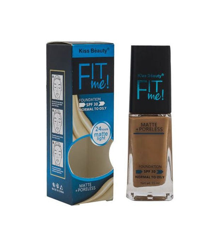 FIT ME FOUNDATION Kiss beauty 30 spf