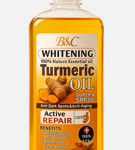 B&C Whitening Turmeric Oil super SPF50+ 300ml