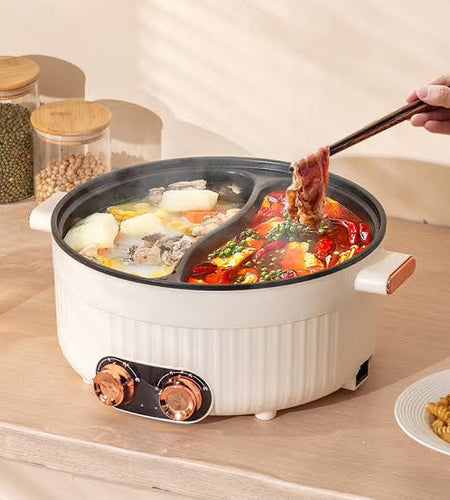 2in1 Electric hot pot 5L