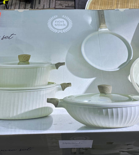 10pcs GRANITE COOKWARE SET