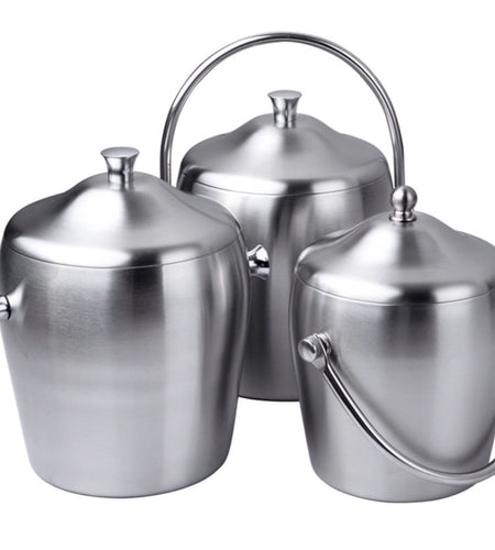 STAINLESS STEEL ICE BUCKET 1.2LT