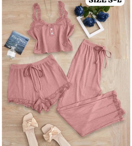 3PC NIGHTDRESS