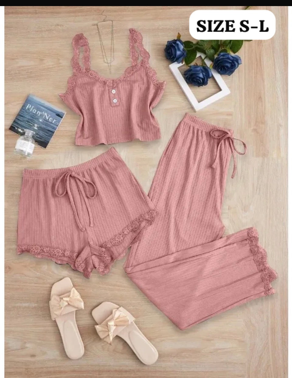 3PC NIGHTDRESS