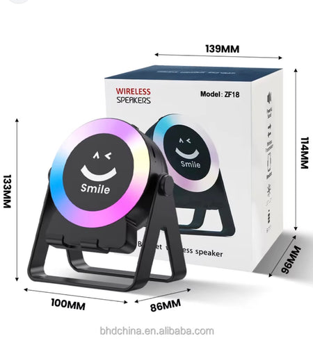 BLUETOOTH SPEAKER & MOBILE HOLDER