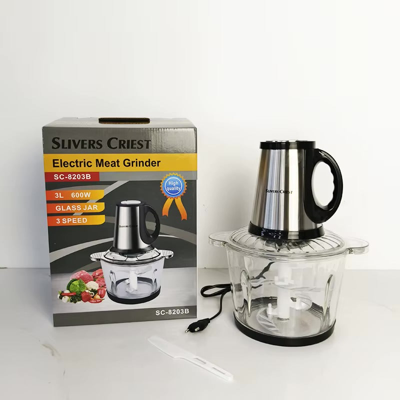 5in1 glass electric meat grinder Sc-8205-1