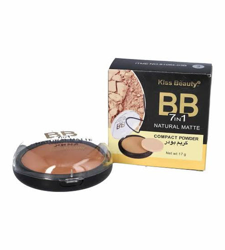 BB 7 in 1 COMPACT POWDER Kiss beauty