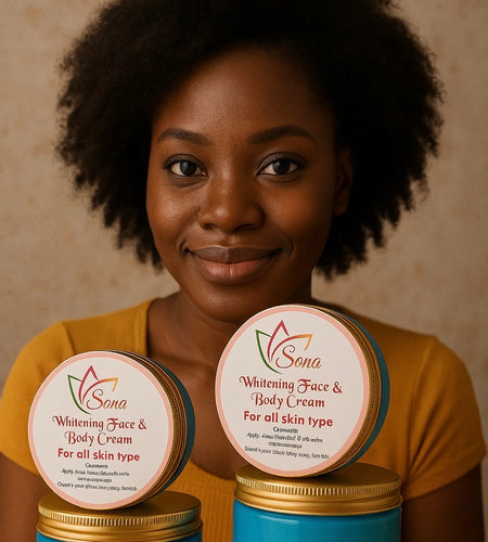 SONA WHITENING FACE & BODY CREAM (#1)