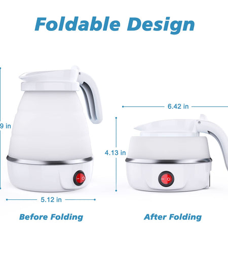 Folding electric kettle