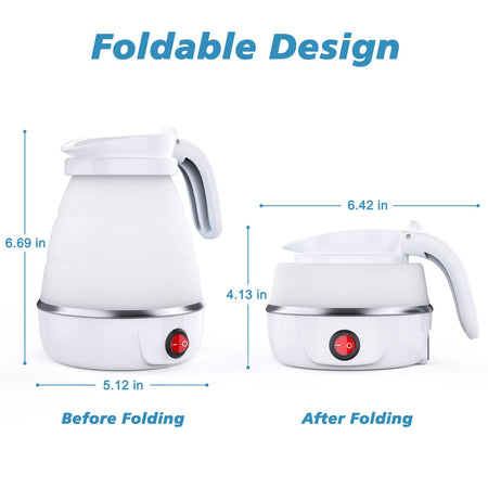Folding electric kettle