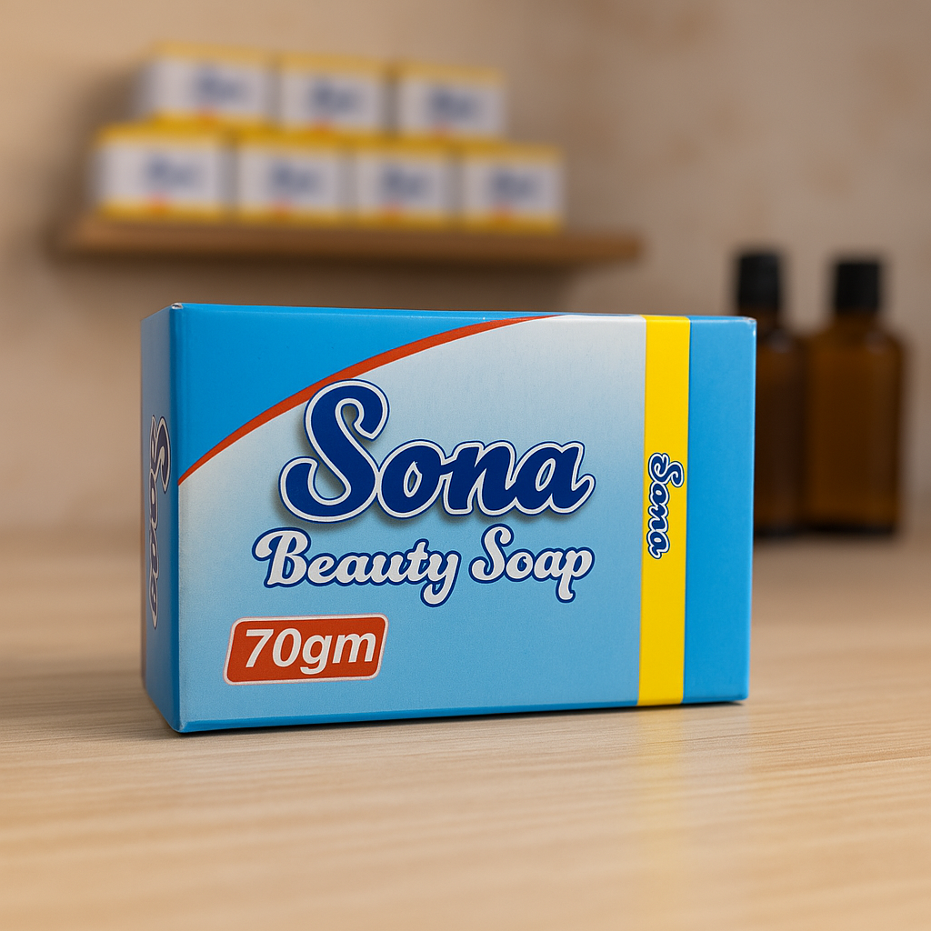 Sona Beauty Soap 70gm Komesha ya chunusi ya weusi kwapani