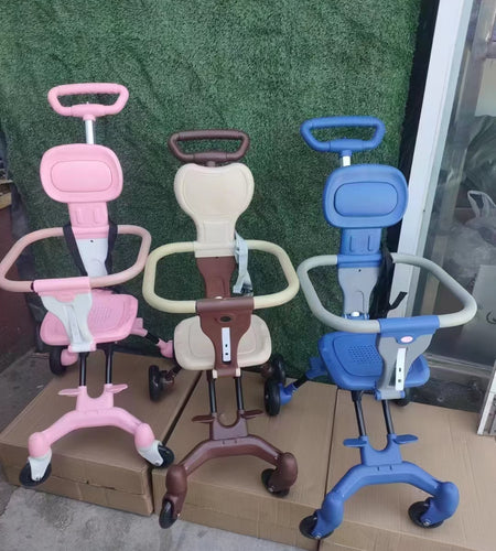 BICYCLE AND BABY STROLLER