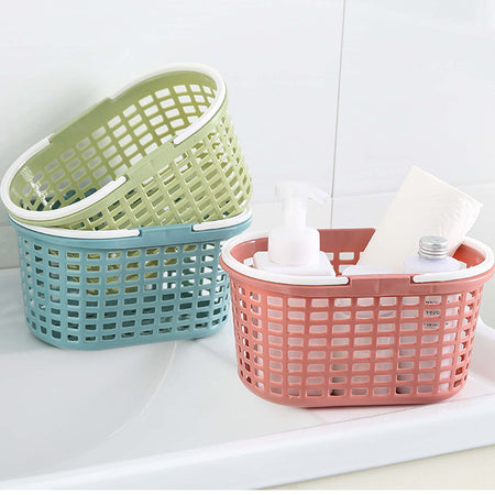PORTABLE STORAGE BASKET PLASTIC