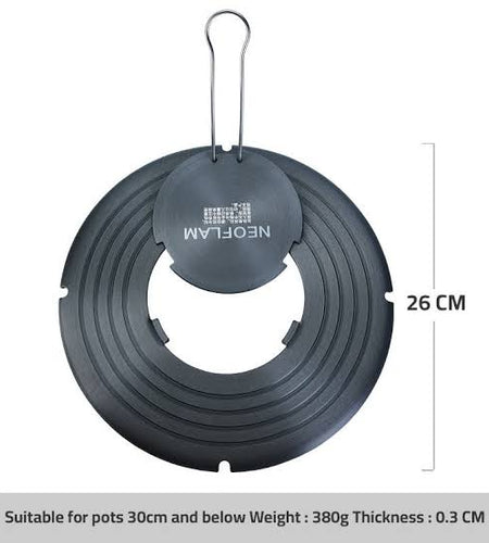 Gas stove heat induction plate