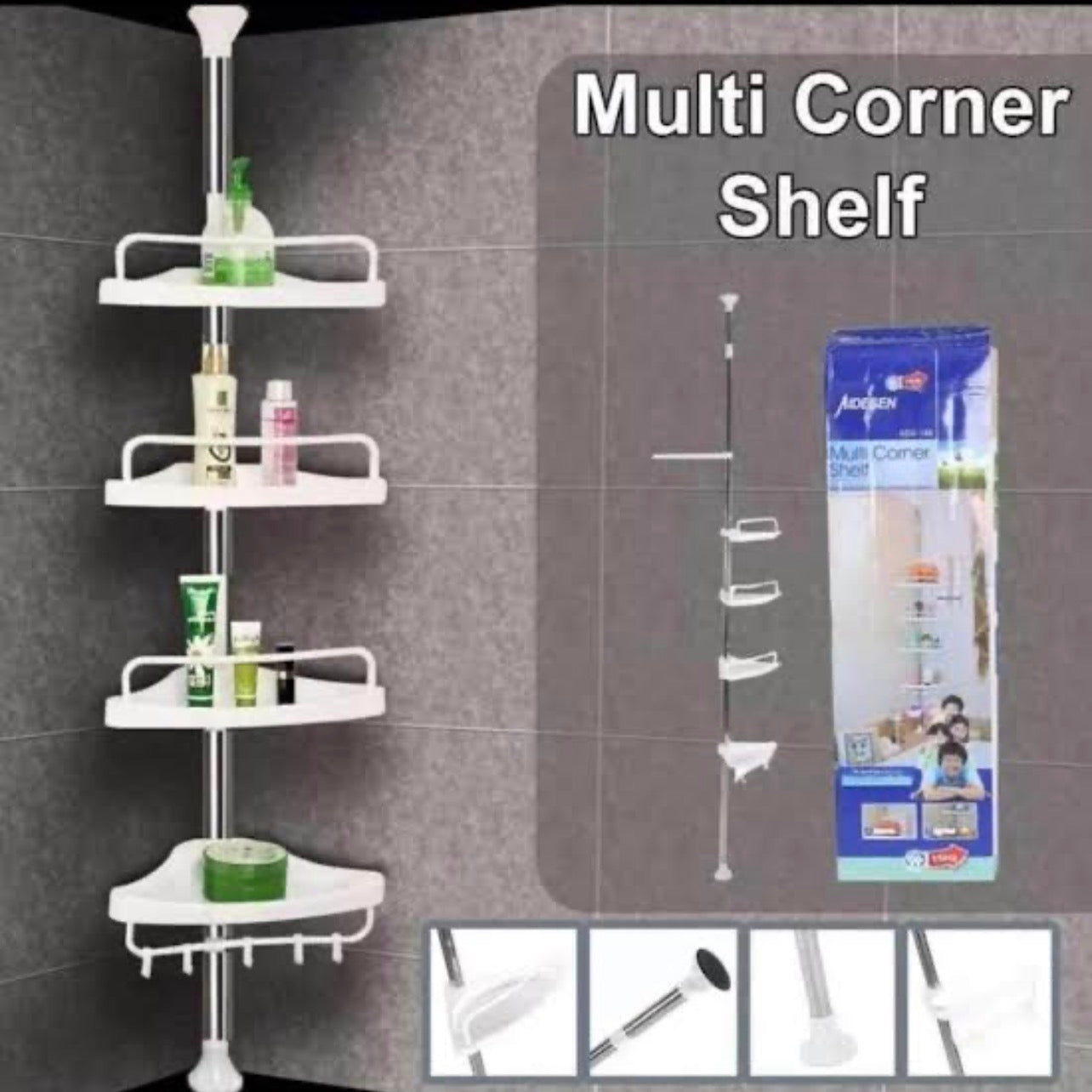 Mult corner shelf