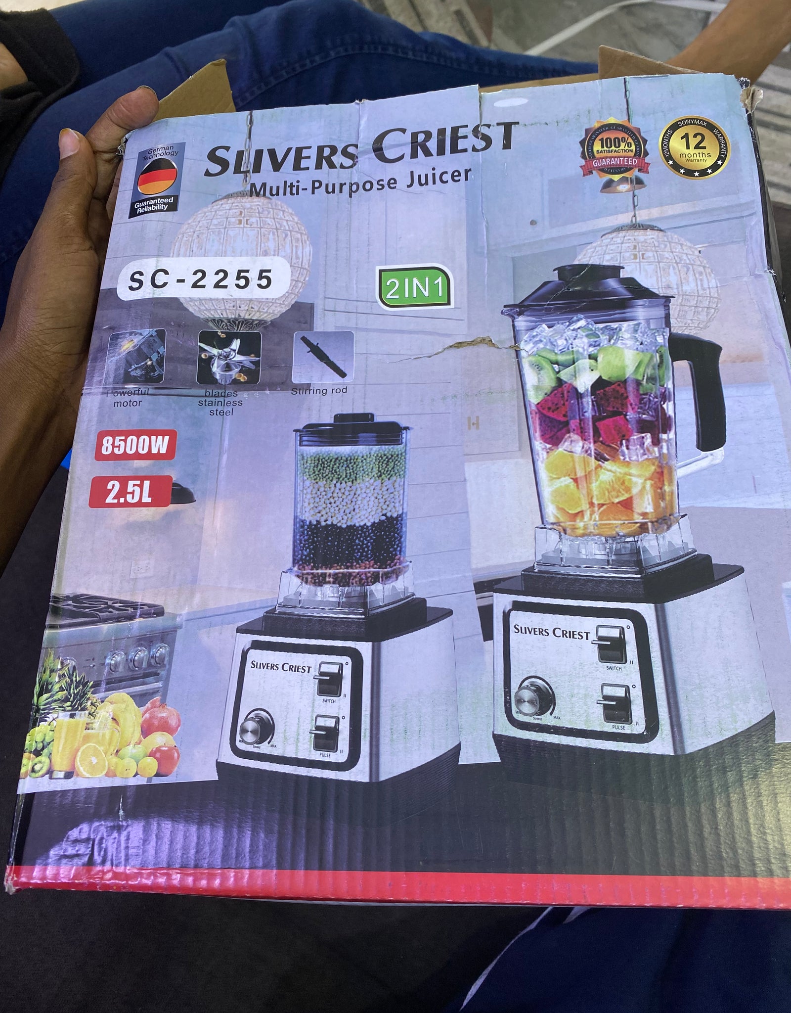 2in1 mult-purpose juicer Sc-2255