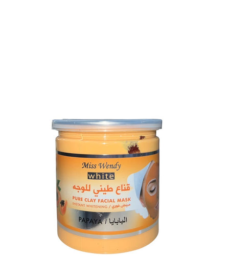 Pure clay facial mask