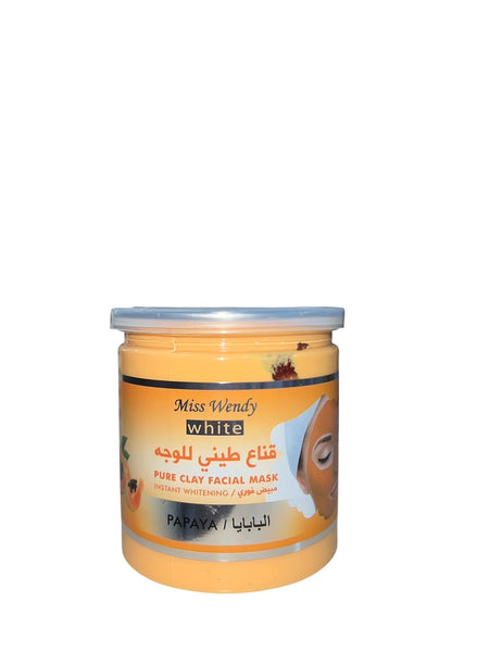 Pure clay facial mask