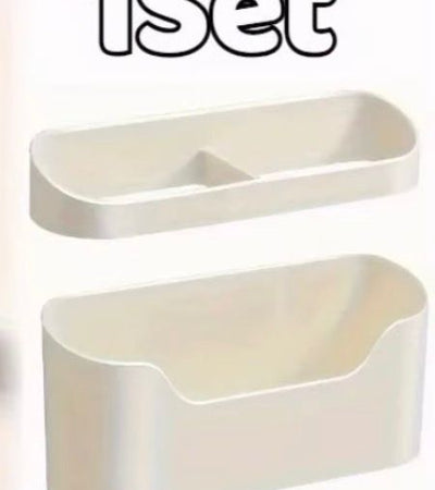 ADJUSTABLE PLASTIC WALL ORGANIZER