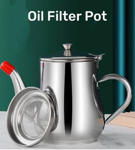 STAINLESS STEEL OIL KETTLE