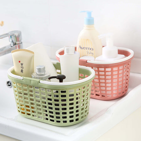 PORTABLE STORAGE BASKET PLASTIC