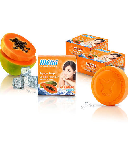 MUNA papaya soap icy cooling fresh