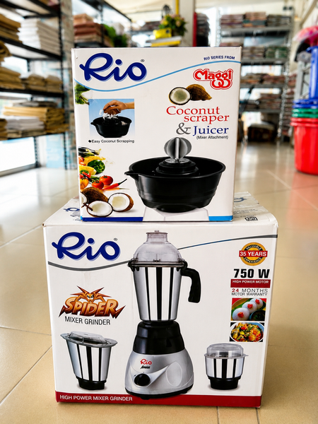 Spider mixer grinder