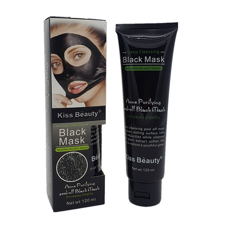 BLACK MASK deep cleansing  kiss beauty 120 ml