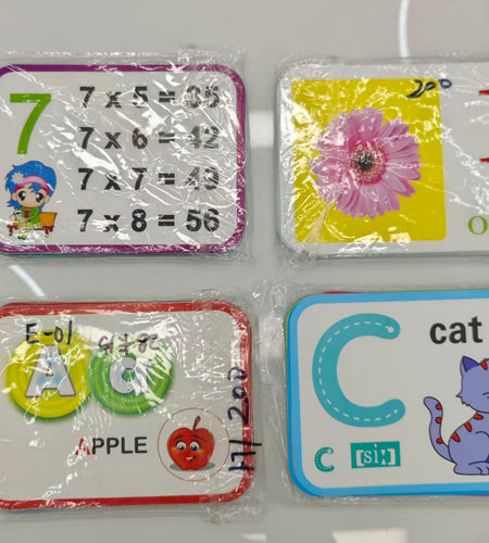 CARDS ZA KUSOMEA ZENYE NAMBA NA ALPHABET