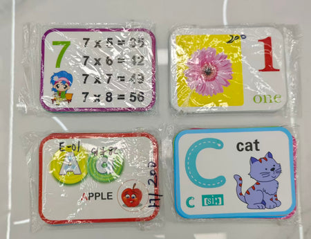 CARDS ZA KUSOMEA ZENYE NAMBA NA ALPHABET