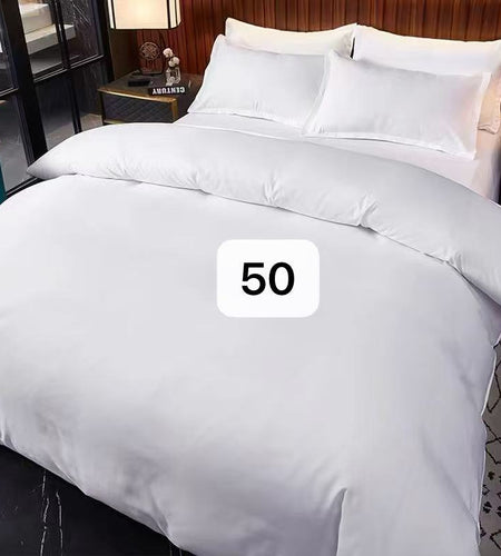 SHUKA NYEUPE YENYE DUVETI COVER