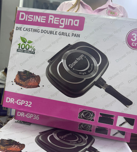 DOUBLE GRILL PAN 32Cm