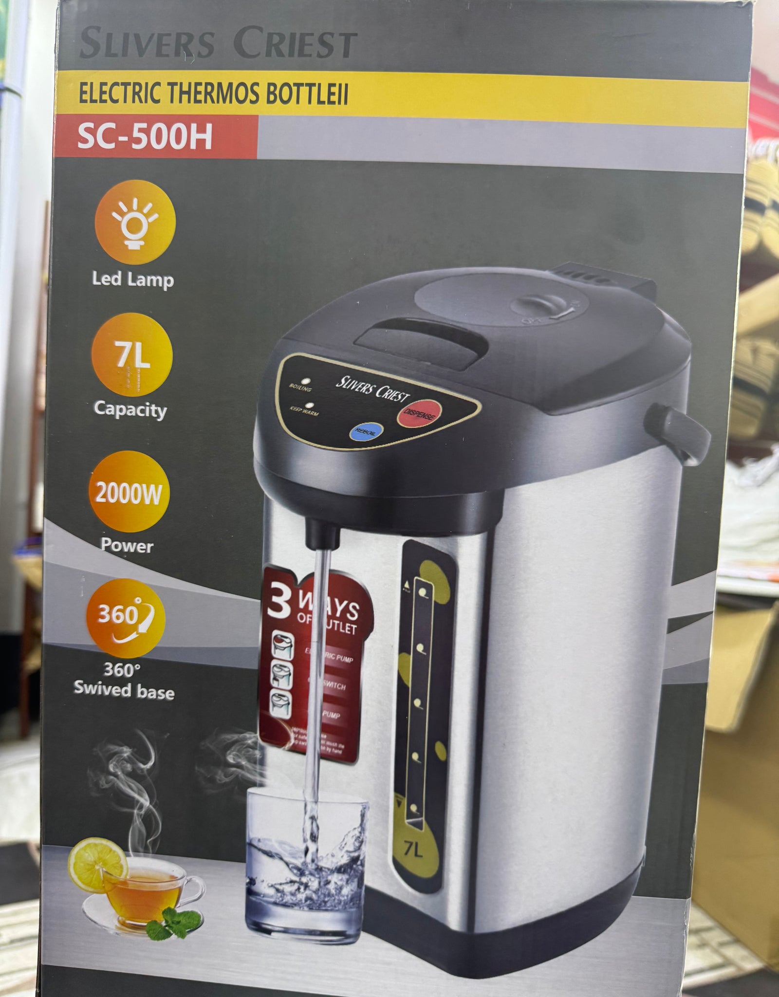 Dispensar Electric kettle Sc-500H