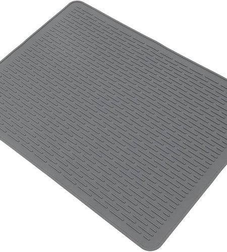 Silcon dish drying mat