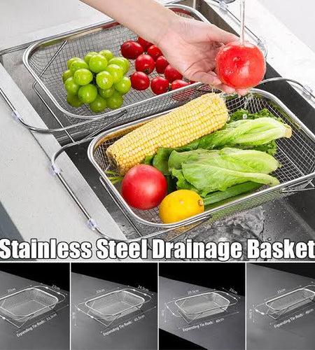 STAINLESS STEEL DRAINAGE BASKET