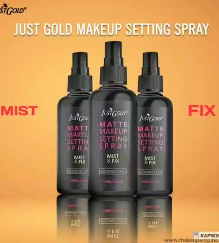 JUST GOLD MATTE MAKEUP SETTING SPRAY
