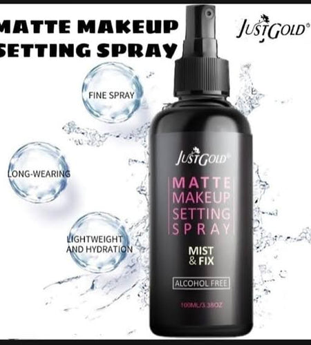 JUST GOLD MATTE MAKEUP SETTING SPRAY